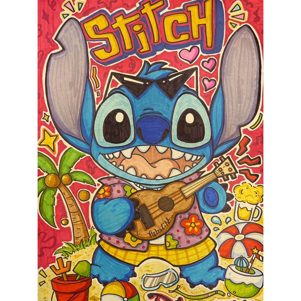 Disney Embroidery Lilo and Stitch Cartoon Diamond Painting Donald Duck Pluto Full Mosaic Cross Stitch Home Decor