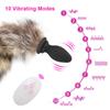 Sexy Fuchsschwanz Fell Analplug Für Frauen Vibratoren Kabelloser Buttplug Anusdehner Männer Paar Flirtwerkzeuge Sexspielzeug Erwachsenenspiele
