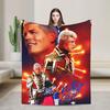 Super Soft Blanket Camping Cody Rhodes  Vintage Throw Blanket  Flannel Bedspread For Bedroom Street Trend Sofa Bed Cover