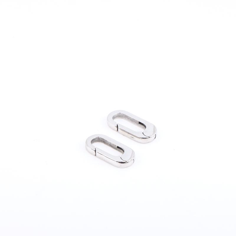 1/2 Peças Conectores de Pulseira de Aço Inoxidável Fivela Fechos Lagosta Gancho de Mola Acessórios Para Fazer Joias Diy
