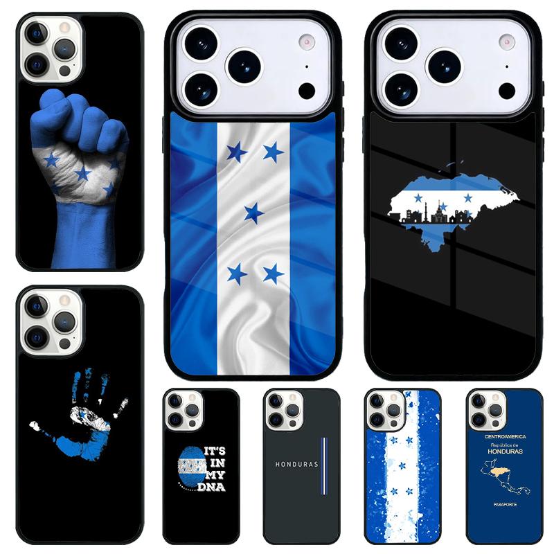 Honduras Flag soft Phone Case for iPhone 17 Air 16 15 11 12 14 13 Pro Max Shockproof Cover