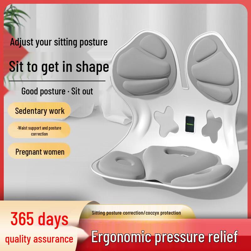 Misida Office Wellness Gift Set (Posture Cushion Y3 + Fascia Gun J10) CN plug (adapter included)