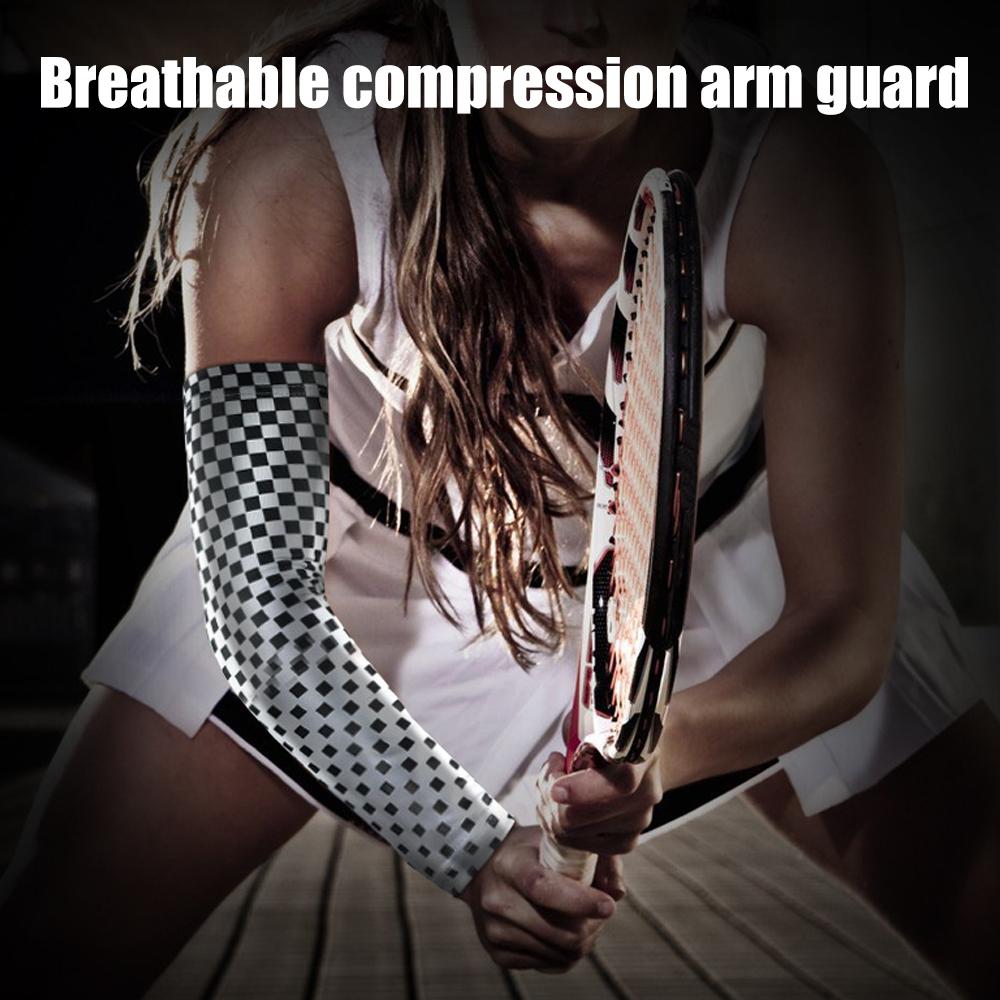 1 Stück Kompressions-Kühlarmmanschetten, UV-Sonnenschutz, Armband, Sportmanschetten für Basketball, Baseball, Softball, Tennis