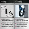 AD EV Charger Plug Holder for Electric Vehicle Charging Cable Plug Stand Extra Protection Wallbox   Wallmounted Cable Holders
