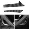 Carbon Fiber Armrest Handrail Handle Panel Trim Cover For Chevrolet Corvette C7