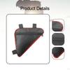 Bicycle Frame Bag, Triangle Design, Front Tube Storage Bag