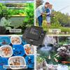 20W/30W Powerful Aquarium Pump Adjustable Fish Oxygen Aerator Pump with 4 Outlets and Accessories