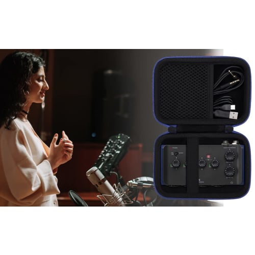 co2CREA Storage Case Compatible with Zoom AMS-24/AMS-44 Audio Interfaces (Case Only)