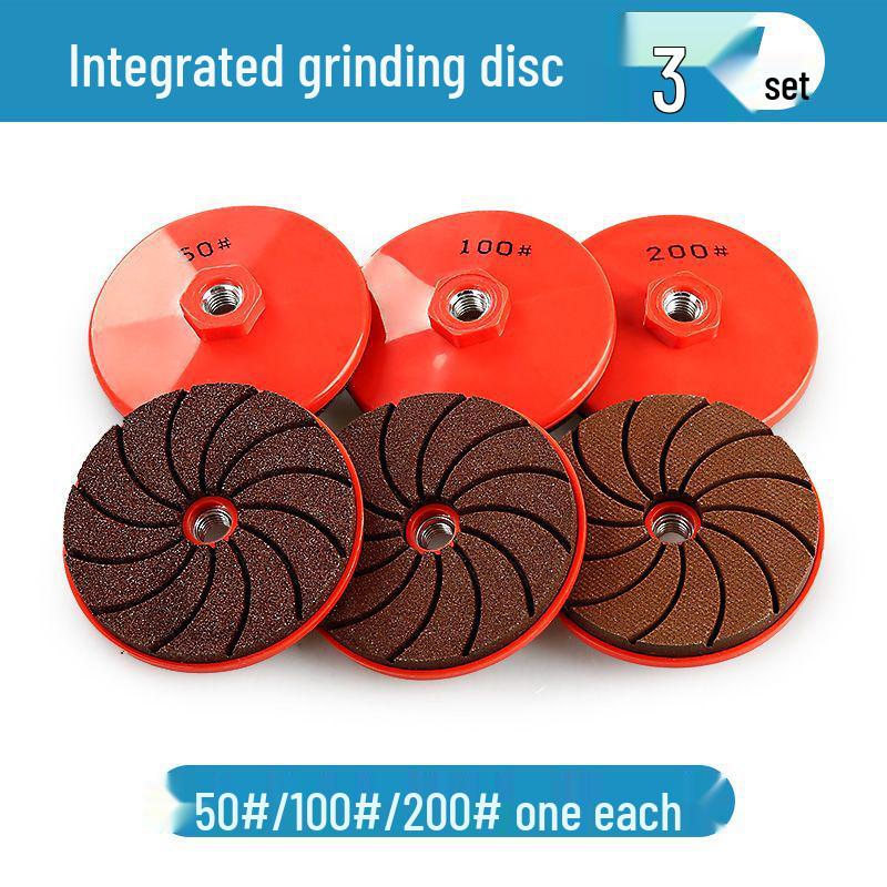 Integrated Grinding Disc for Tile, Marble, Cement & Metal Polishing with Angle Grinder