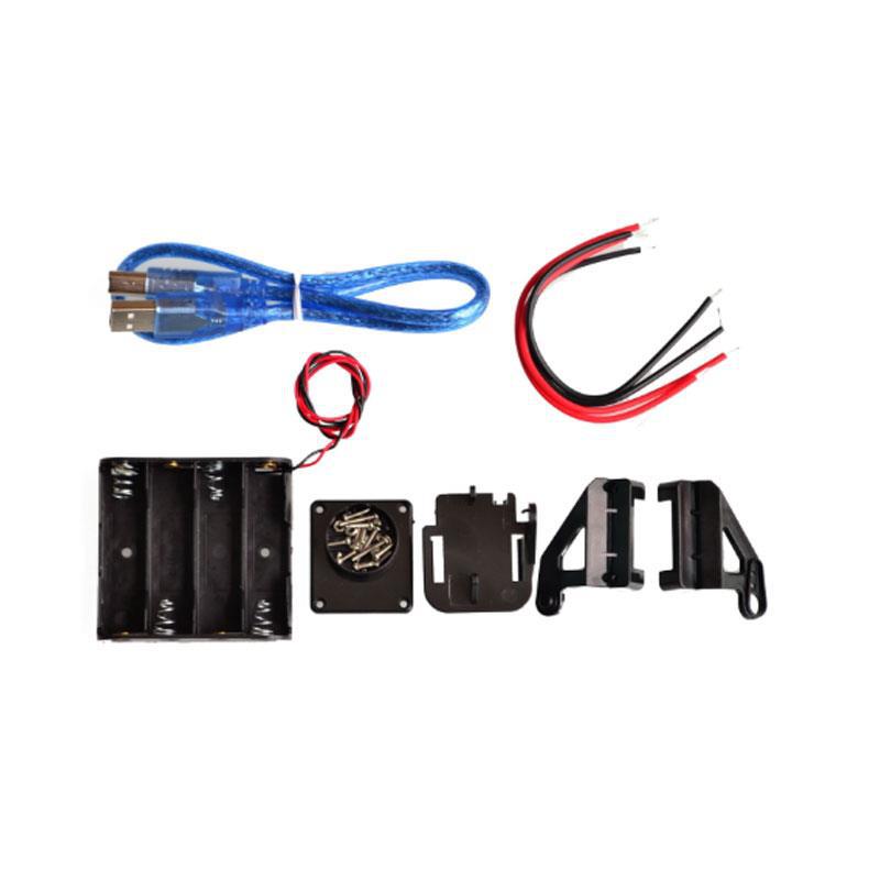 2WD 4WD Trace-Driven Car Chassis, UNO Development Board Compatible, DIY Smart Robot Car Kit