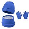 3Pcs/Set Warm Kids Hats Scarfs Gloves Set Cute Baby Beanie Cap Gift Mitten  Toddler