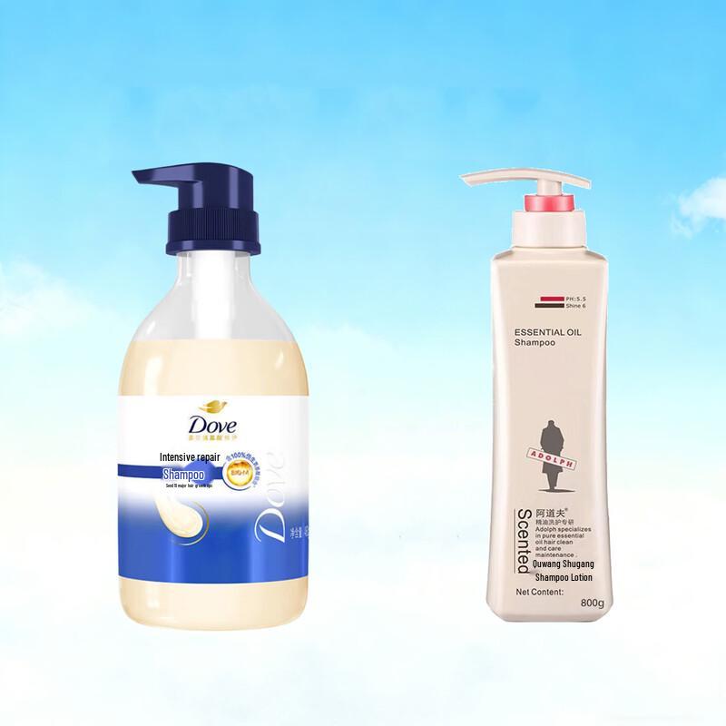 

Dove & Adolf Daily Hair Care Shampoo Bundle