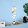 Chinchillas Wind Chimes Hanging Ornaments Small Bells Birthday Girl Gift Bedroom Room Decoration Ceramic Pendant Ornaments