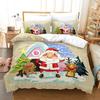 2024 Christmas Boys Cartoon Duvet Cover Pillowcase Bedroom Textile Decor 200x200cm Duvet Cover Bed Set Quilt Cover Pillowcase