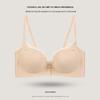 Front-Buckle Lace Bra for Small Busts - Wire-Free, Side-Support, Thickened Cup