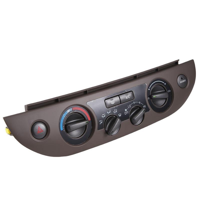 Armaturenbrett Klimasteuerung Heizung A/C Schalterpanel Blende Lüftungsschlitz für Toyota Camry 2003 -2006 55902-06040 Zubehör