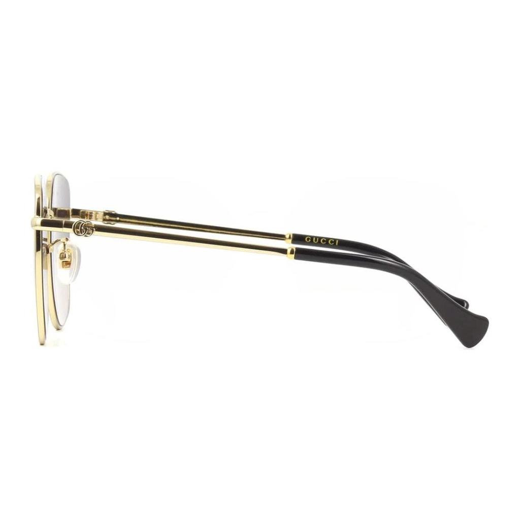 Gucci Metal Square Sunglasses Women Sunglasses GG1146SK-001