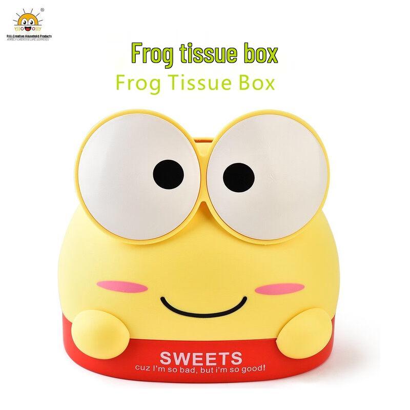 Cute Pig Bear Desktop Tissue Box