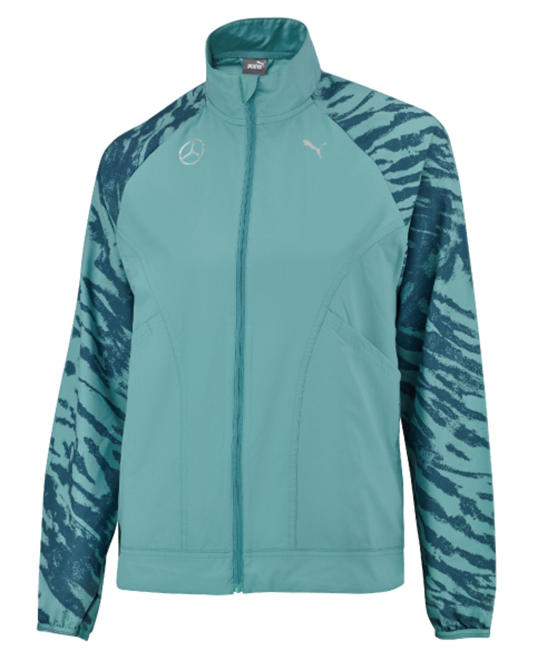 

[Коллекция Mercedes-Benz] Оригинальная женская ветровка бирюзовая S