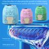 New Little Bear Toilet Bowl Cleaner Stain Removal Deodorizing Cleaner Bottle Peach Smell Retention Toilet Tank Cleaner Bathroom