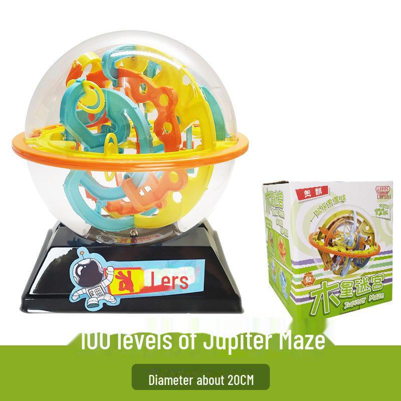 Aikeyou 3D Brain Maze Ball: Large Educational Toy for Children's Concentration and Track Training.
