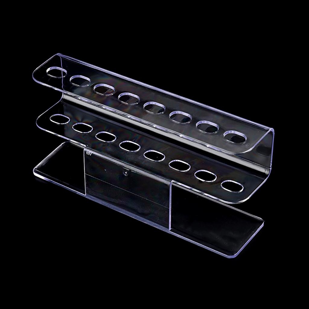 Tweezer Display Stand Durable Eyelash Extension Tools Storage Holder Tweezers Scraper Shears Organize Rack 8 Holes