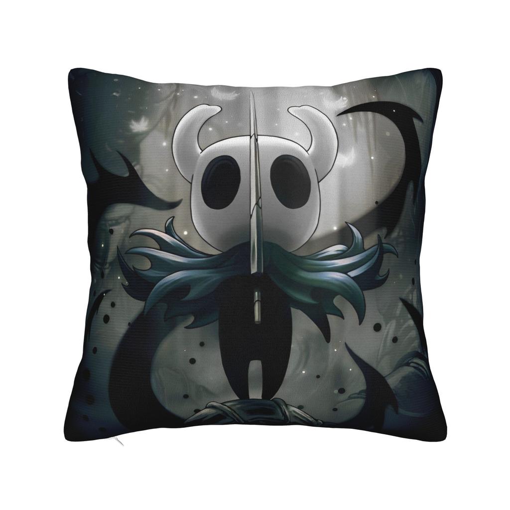 Hollow Knight Square Pillow Cases Indie Action Adventure Cushion Covers Customized Zipper Decorative Pillowcase for Living Room