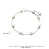 925 Sterling Silver Freshwater Pearl Beaded Bracelet Fine Jewelry for Women