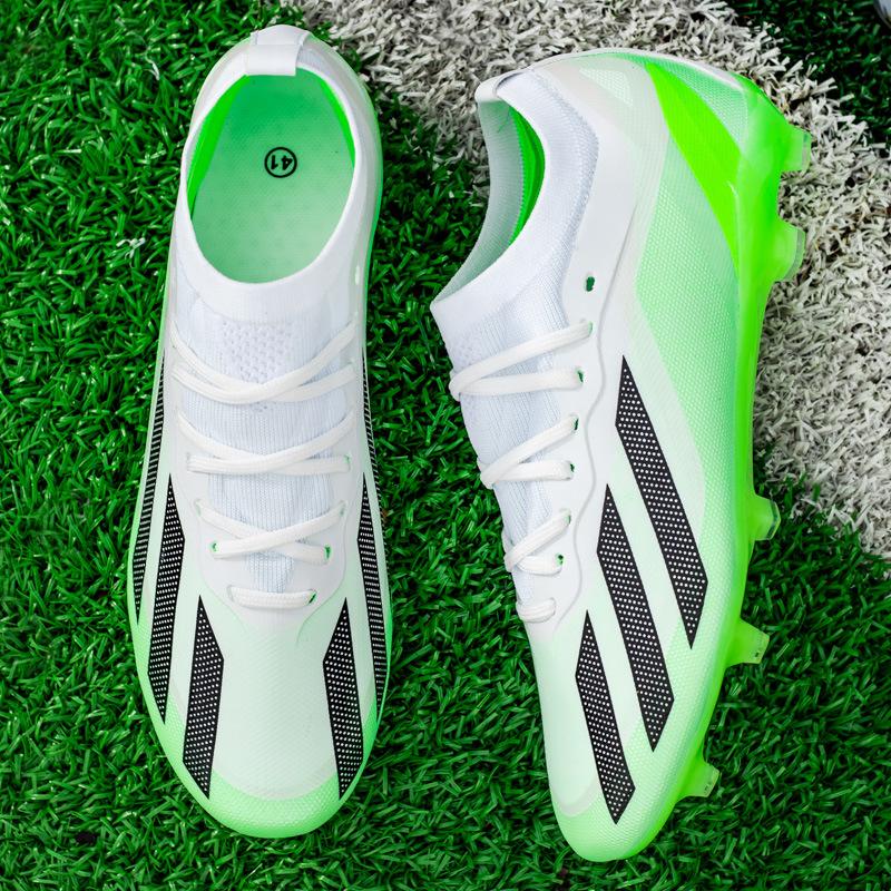 Low-top football shoes High-top men's TF broken nails FG spikes Student competition Artificial grass spikes training 2310