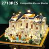 Free Shipping 2718Pcs Chinese Famous Architecture Building Blocks Old Summer Palace Compatible Classic City Diy Bricks Toys