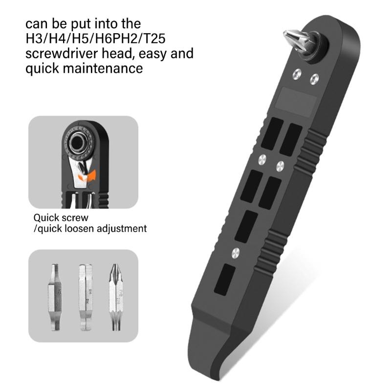 Multifunctional Tire Repair Tool Ratchets Wrench  Portable Tyre Lever Road Bike Maintenance Tool Bike Tire Removal Tool