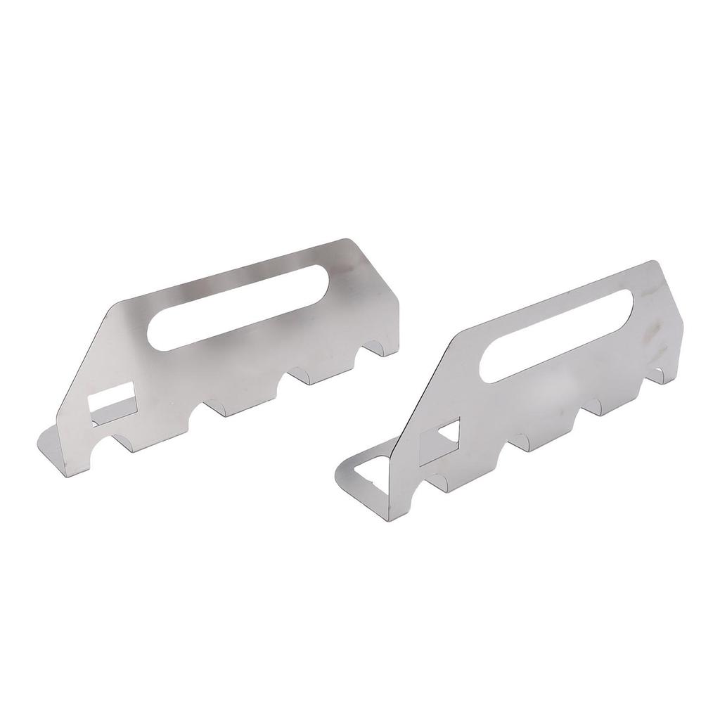 2PCS Quad Beer Opener and Carrier Holds 4 Bottles Stainless Steel Beer Bottle Opener for Parties Bar Barbecues