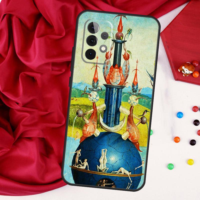 Hieronymus Bosch Art Funda For Samsung Galaxy A54 A34 A14 A13 A23 A33 A53 A73 A12 A22 A32 A52 A51 A71 Case