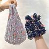 Large Capacity Bubble Foldable Stretch Bag Reusable Magic Stretch Puff Bag Storage Bag  Travel