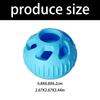 Dog Chew Toy for Small To Large Breeds Leak Food Fillable Treat Ball Teether Silicone Training Toy To Relieve Boredom