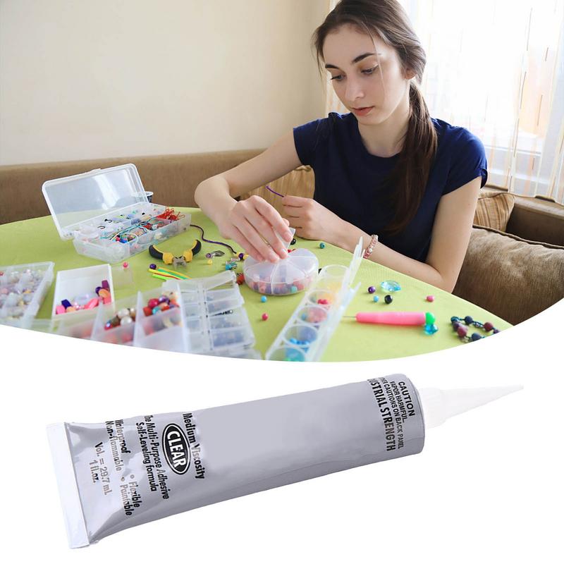 Liquid E6000 Clear Glue DIY Craft Rhinestones Crystal Diamond Painting Jewelry Making Strong Adhesive Glue For Handmade Jewelry