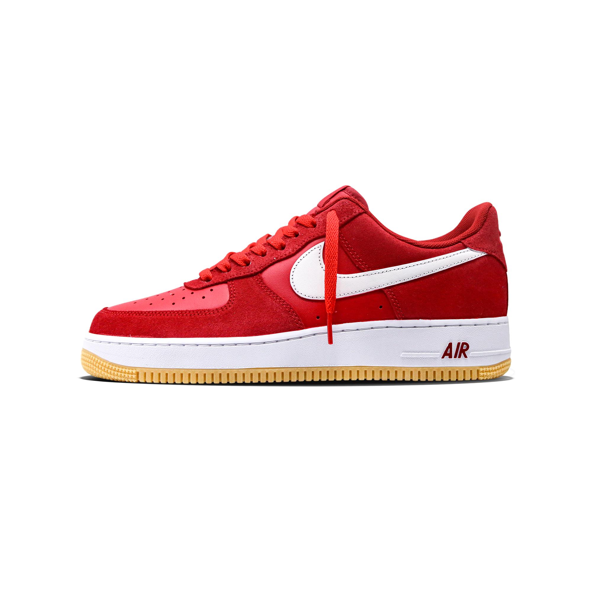

Nike Air Force 1 Alert Abrasion Resistant Low top Skateboard Shoes Unisex Red IB6388-101(Team1694VAlert) 39