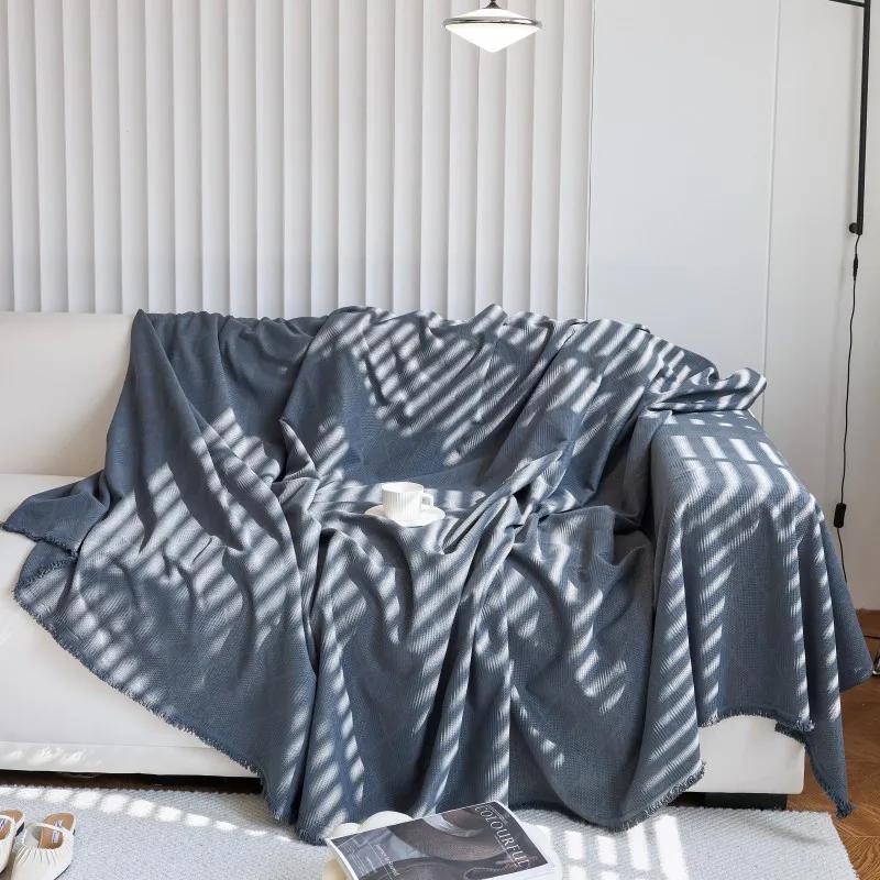 Husă de canapea modernă din chenille, prosop universal de canapea, aruncă anti-zgârieturi pentru pisici, pătură de canapea pentru decorul camerei de zi