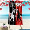 Spy vs Spy 2D Flat Print Beach Towel, Large Soft Quick Dry Towel for Beach Camping SwimmingDSTJ0925488