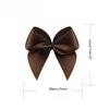 50-100Pcs/Pack 2*2.5cm Small Dacron Ribbon Bow Flower Craft Decoration Handwork DIY Party Decoration Colored Ribbon Bows