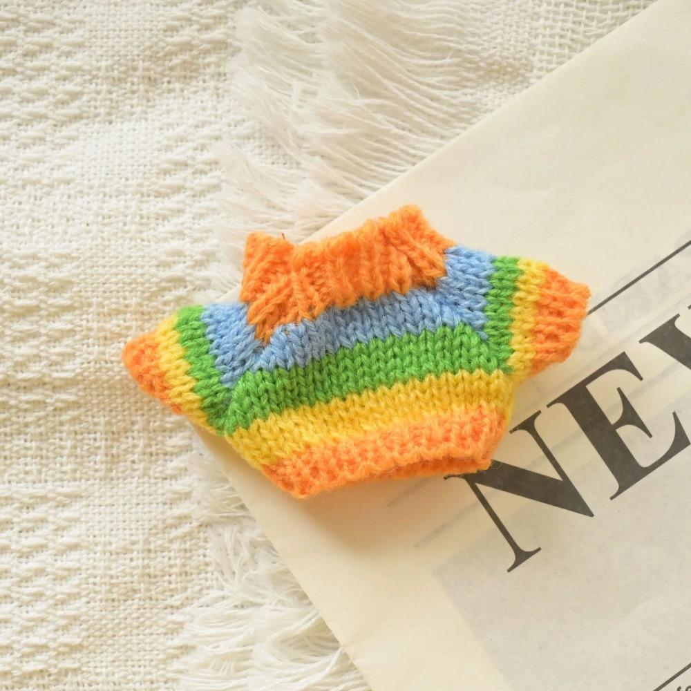 1 Stk. Heißverkauf 10cm Schulleiter Hundebekleidung Miniaturpullover für 1:8 Bjd Spielzeugpuppe Pullover Puppe Weihnachten Tragen Zubehör