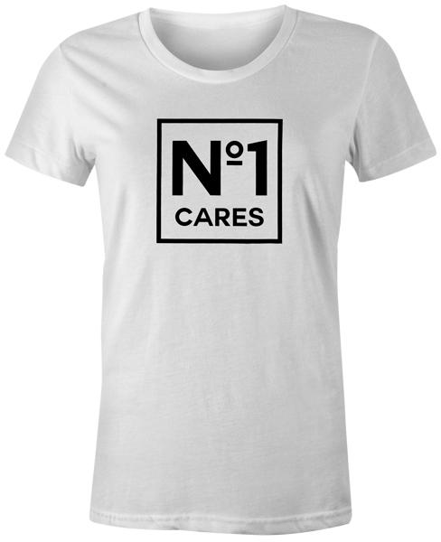 

Funny Quote Slogan Novelty Joke Fashion Popular T-Shirt Tee Top - No 1 Cares 4XL