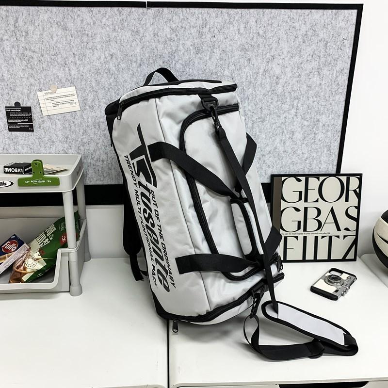 New Large-capacity Travel Bag Women's Short-distance Storage Duffel Bag Men's Dry and Wet Separation Sports Portable Shoulder Fitness Bag