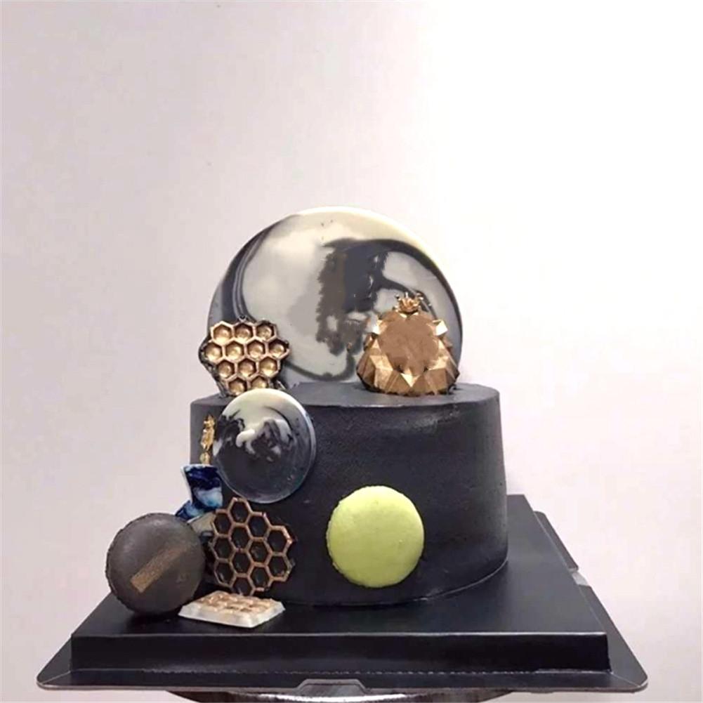 Mini  Honeycomb  Silicone  Cake  Molds Fondant Chocolate Candy Biscuit Baking Diy Mould