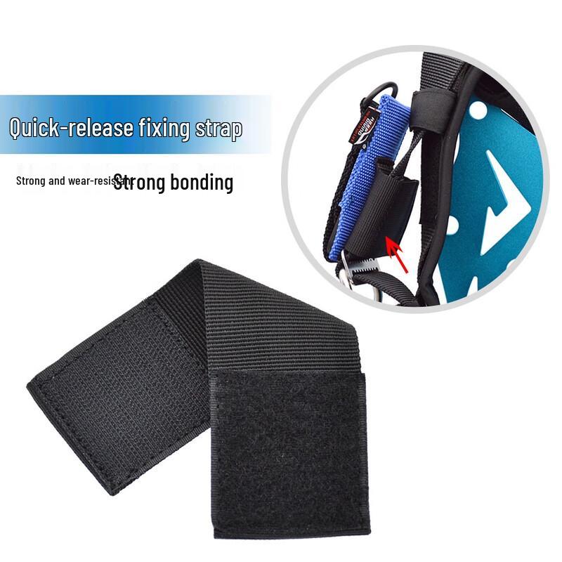 Longchan Scuba BCD Quick-Release Widened Back Strap with Cutter Mount