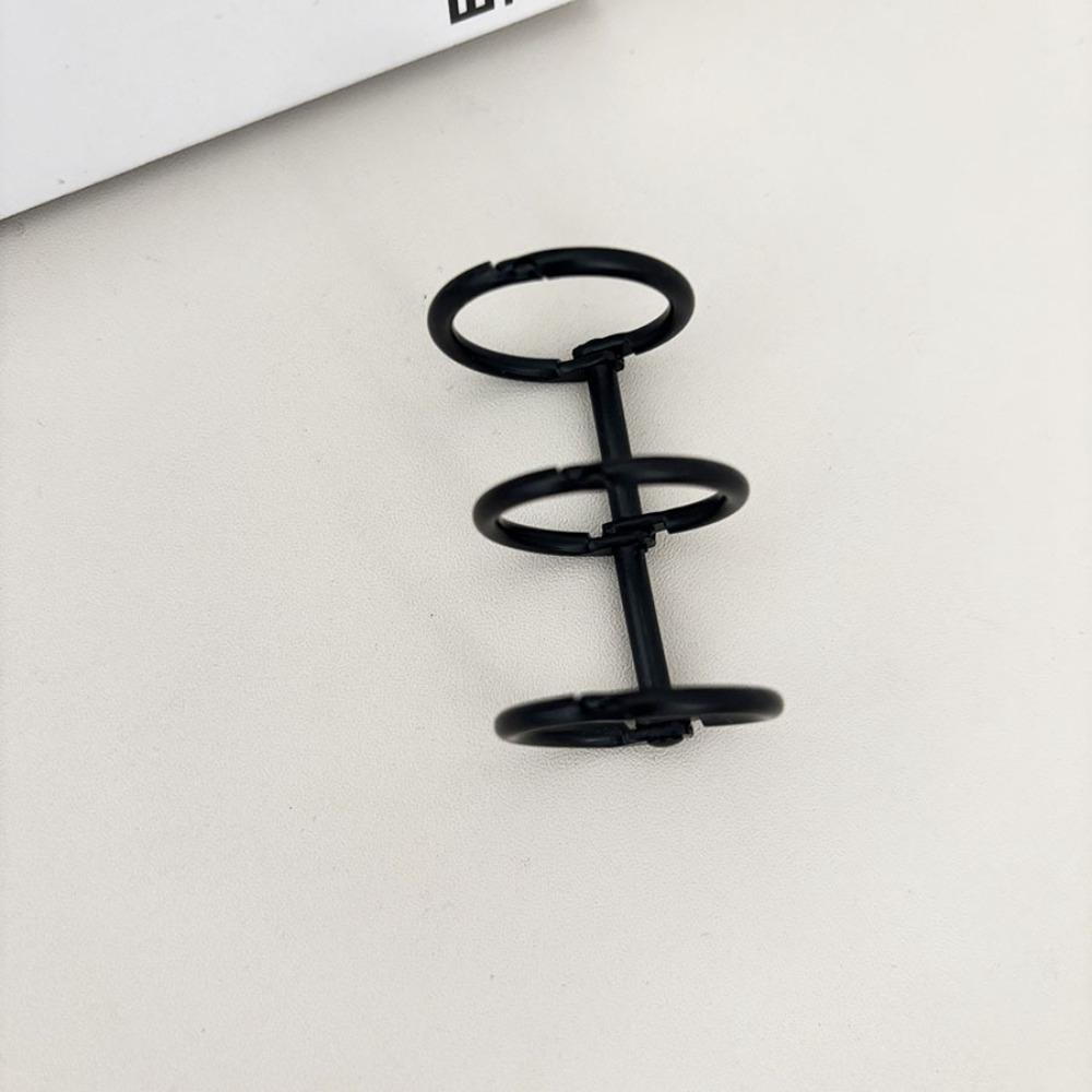 

Acrylic A6 Notebook Cover Hard Transparent/Water Ripple Loose Leaf Binder Cover DIY Photo Album Notebook