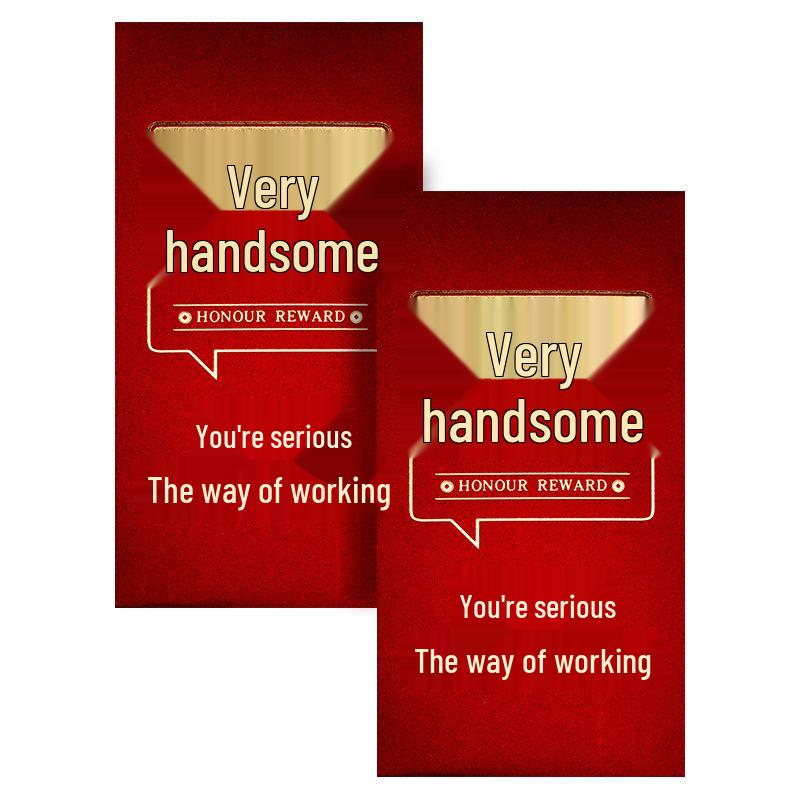 

Motivational Year of the Horse Red Envelopes: Start the Year Strong with Gratitude & Opening Luck 6pcs/pack