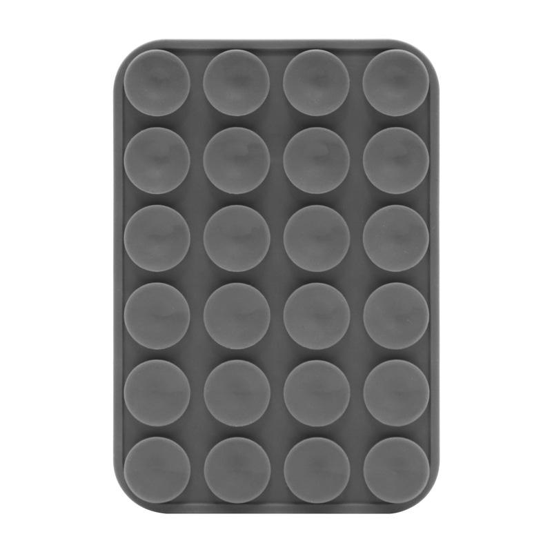 Double Side Silicone Suction Pad For Mobile Phone Fixture Suction Cup Backed Adhesive Silicone Rubber Sucker Pad For Fixing Tool