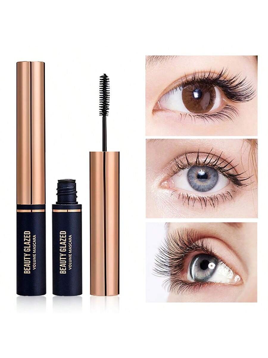 

Универсальная позолоченная тушь для густых, длинных и изогнутых ресниц чёрный