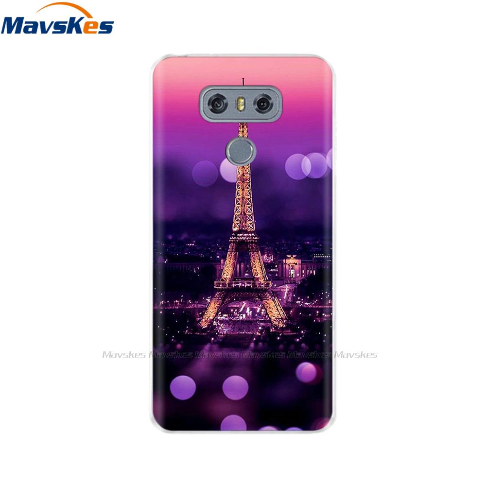 Soft TPU Case For Coque LG G5 G6 Case Cover Silicone Painted Phone Cover For LG G5 G6 Bumper Case Capa Fundas Coque